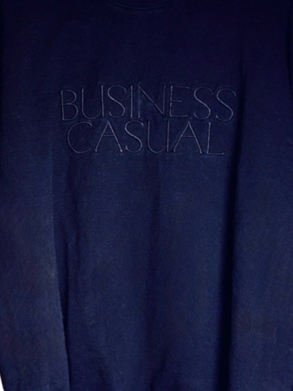 Business Casual Sweatshirt Size Large